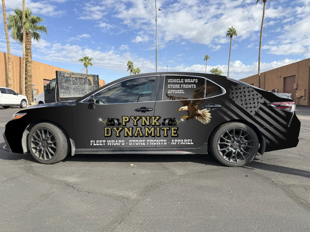 VEHICLE WRAP DESIGN - COVERS 8 HOUR MINIMUM OF DESIGN TIME
