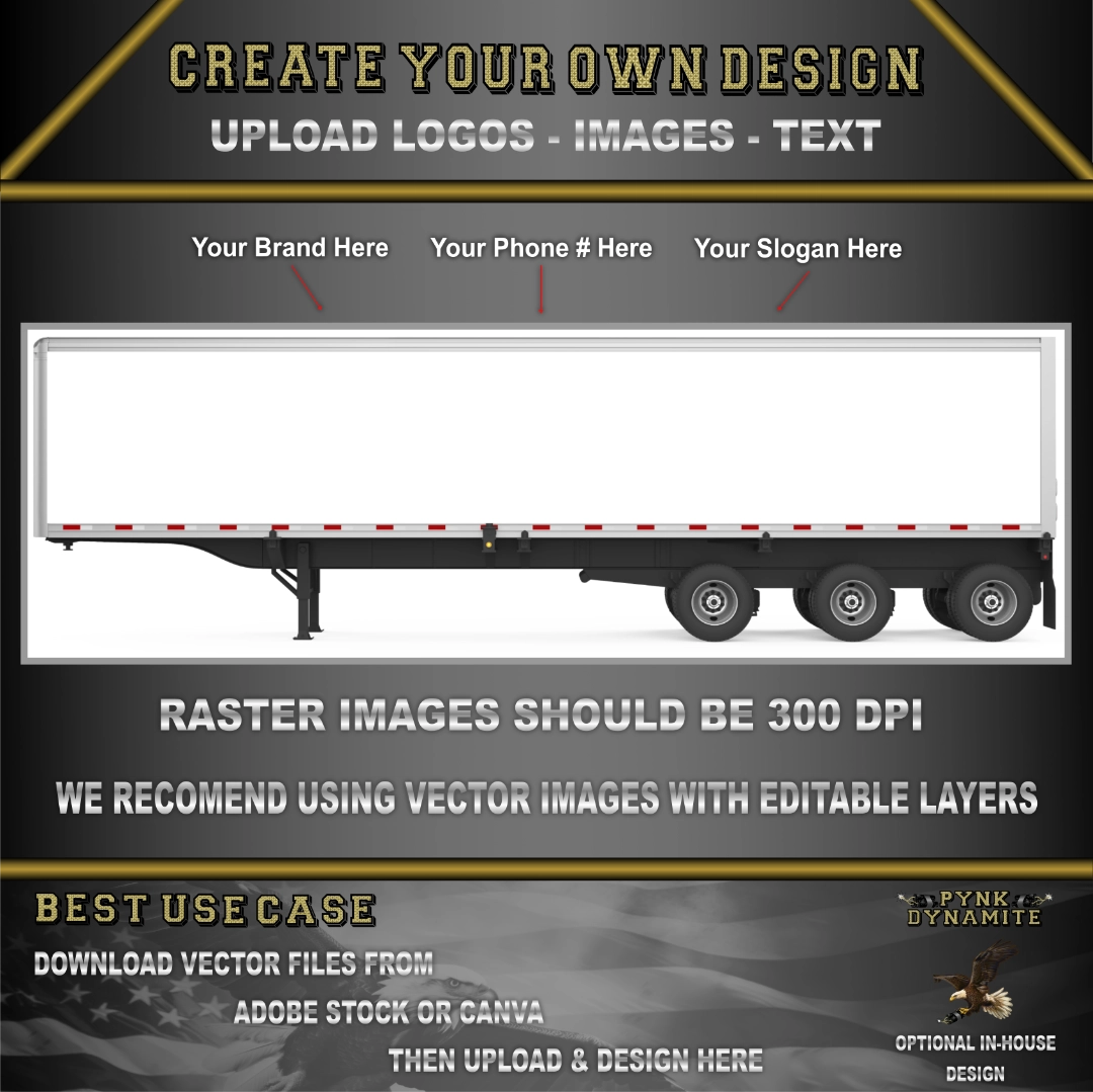 HALF WRAP - 53 FT TRAILER
