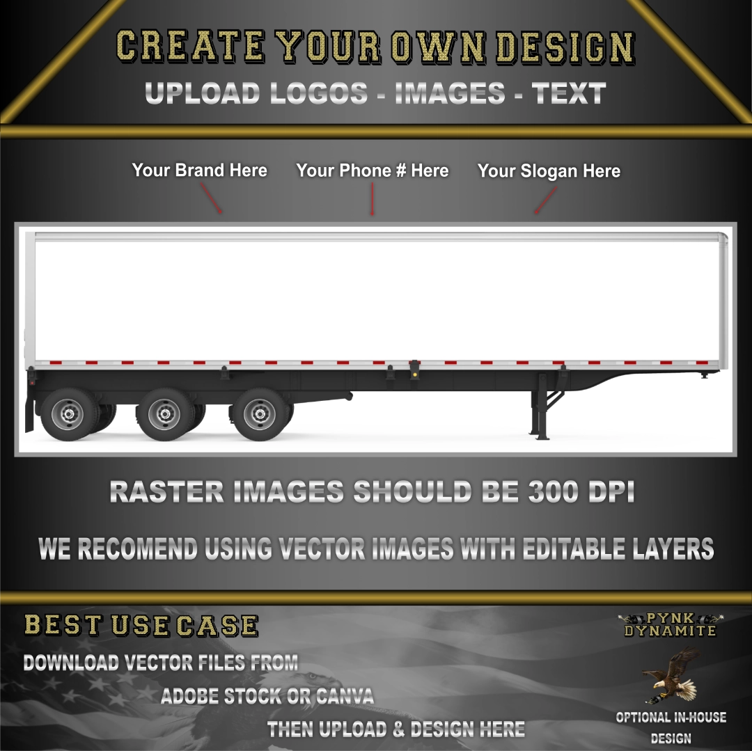HALF WRAP - 53 FT TRAILER