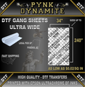 DTF GANG SHEETS - EXTRA WIDE 34" GANGSHEETS