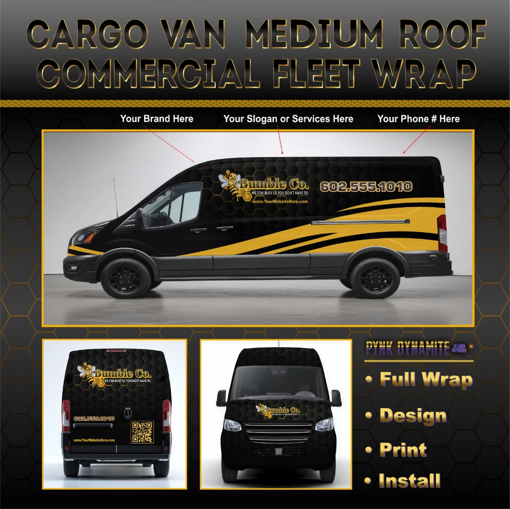 Full Wrap - Cargo Van - Medium Roof
