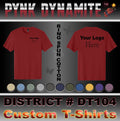 CUSTOM T-SHIRTS - DISTRICT DT104