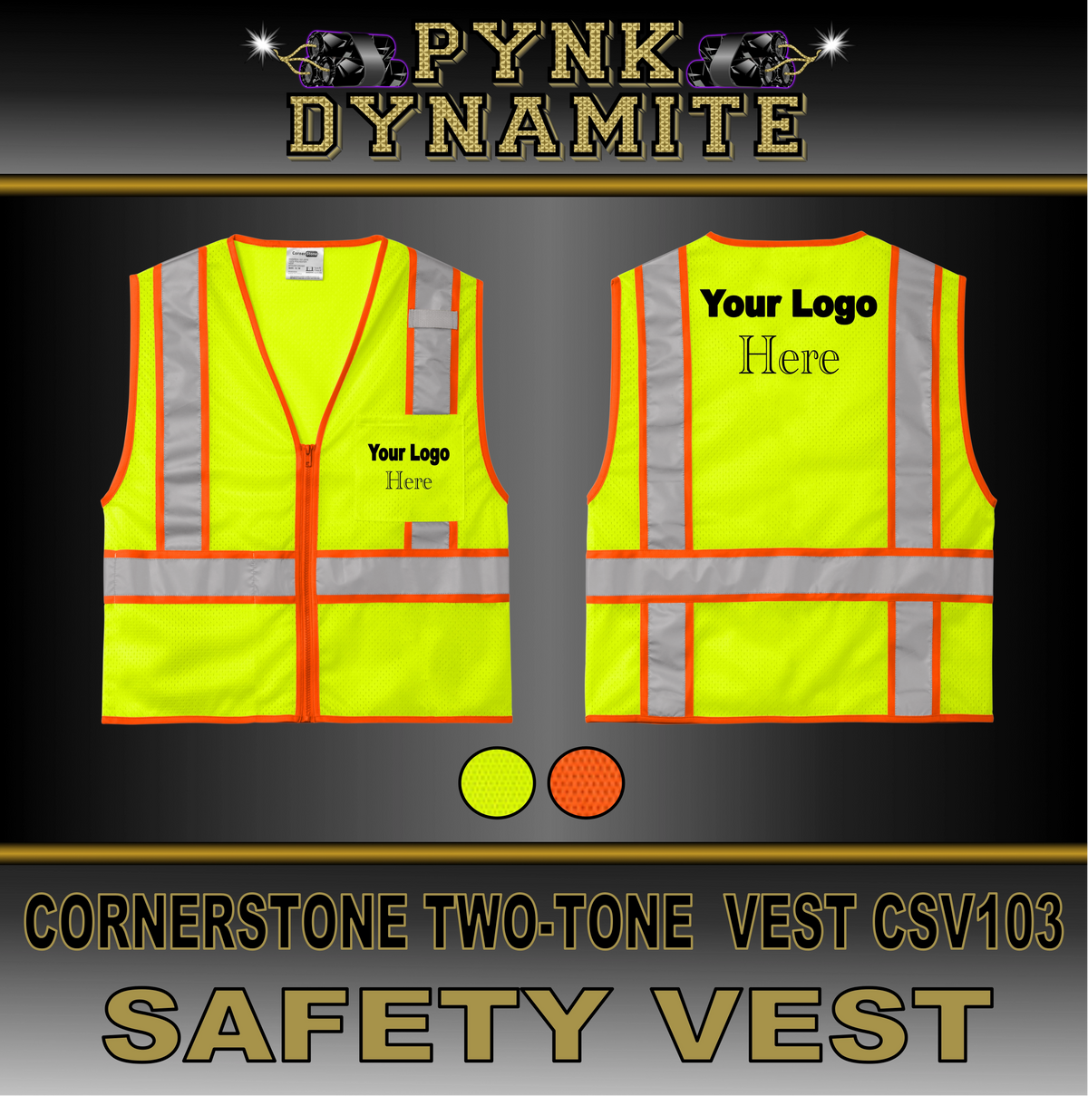 SAFETY VEST CORNERSTONE CSV103