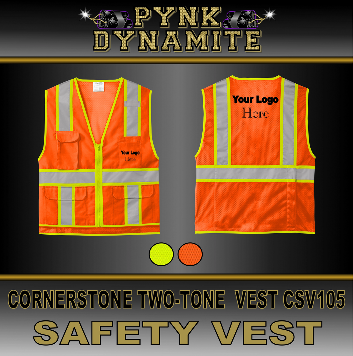 SAFETY VEST CORNERSTONE CSV105