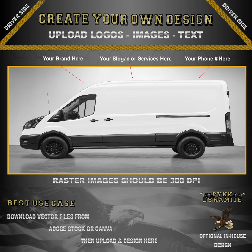 Full Wrap - Cargo Van - Medium Roof