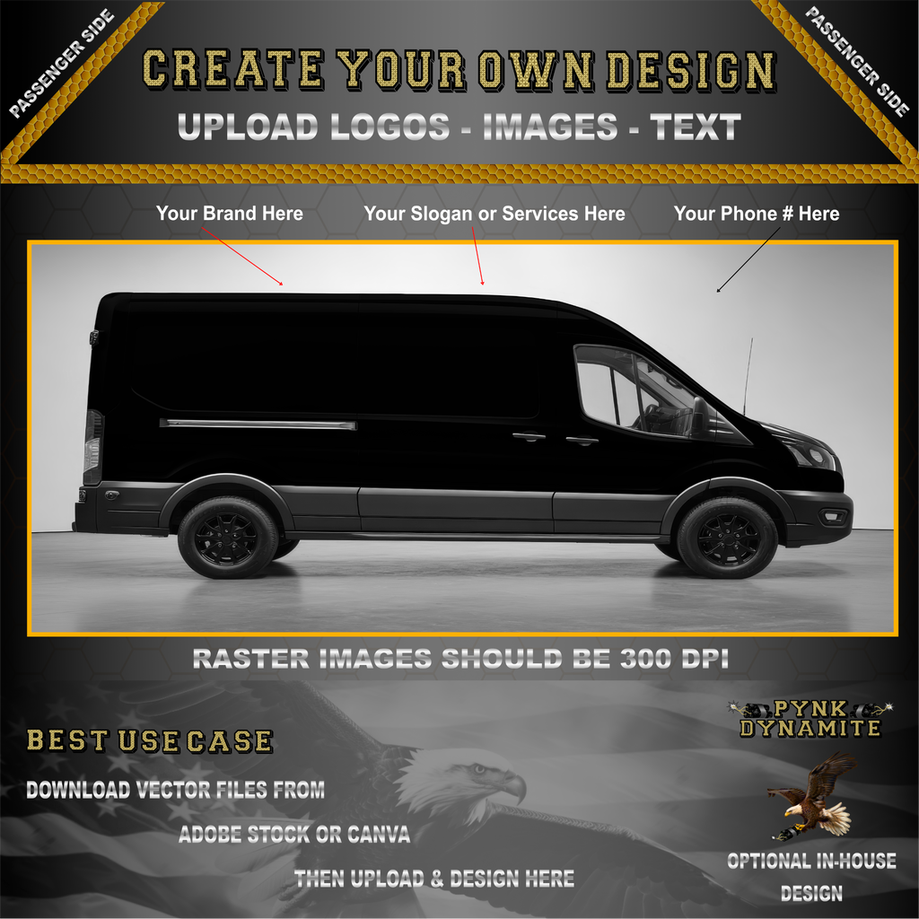Full Wrap - Cargo Van - Medium Roof