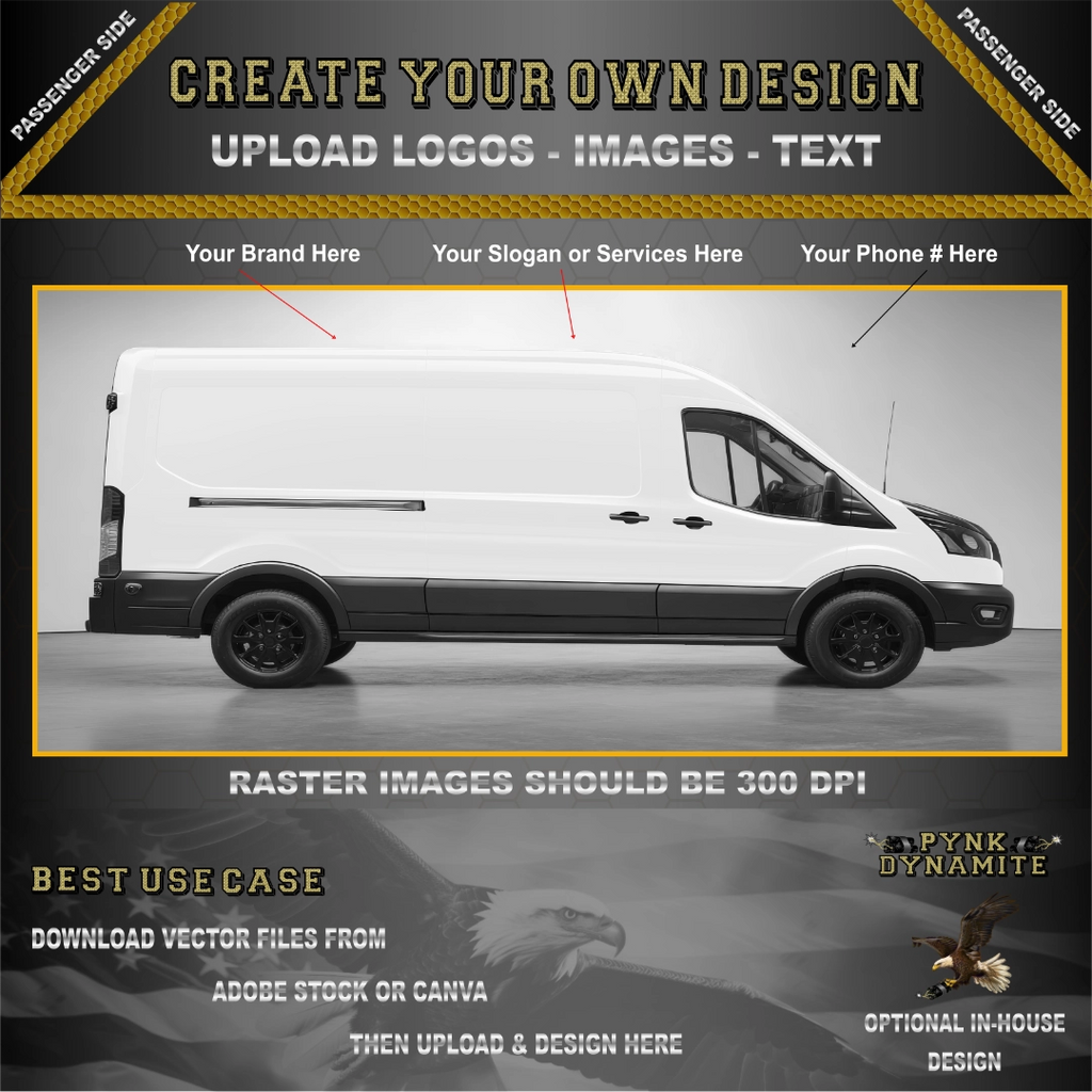 Full Wrap - Cargo Van - Medium Roof