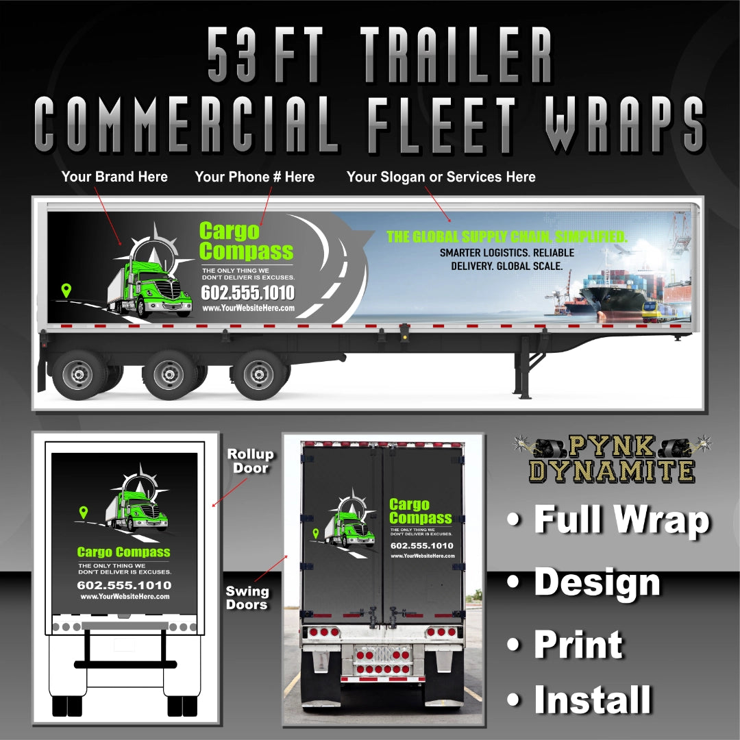 FULL WRAP - 53 FT TRAILER